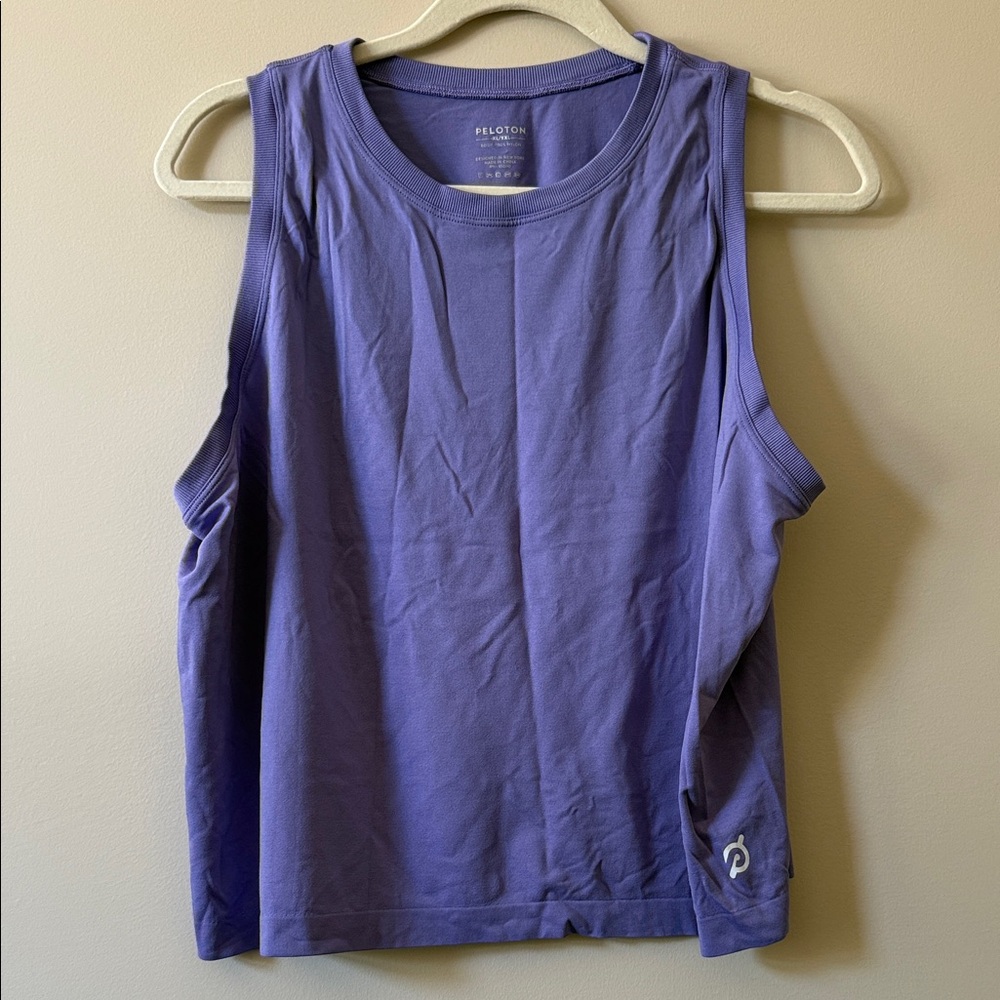 Peloton Purple Sleeveless Workout Tank Top